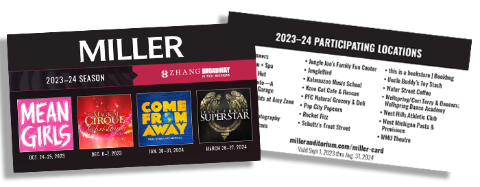 Miller Card for 2022-23